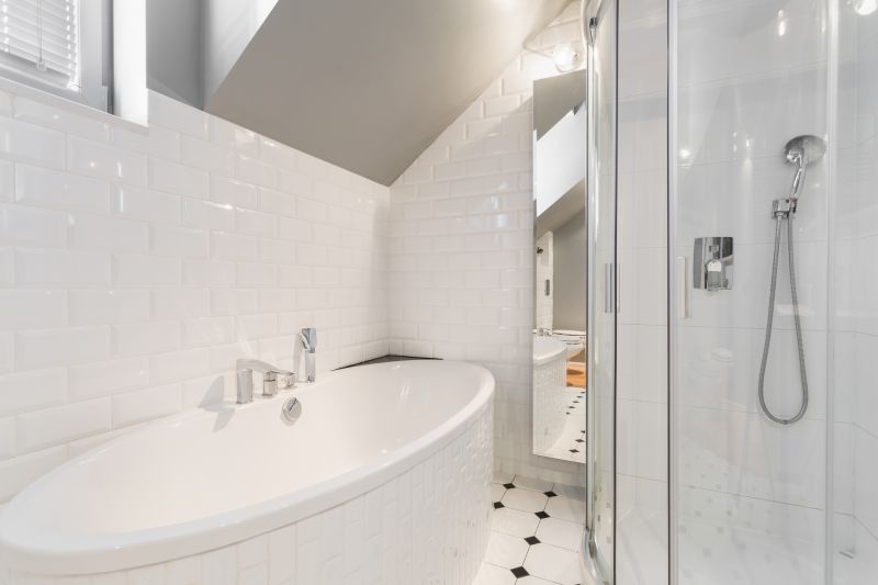 Modern Bathroom with New Tub